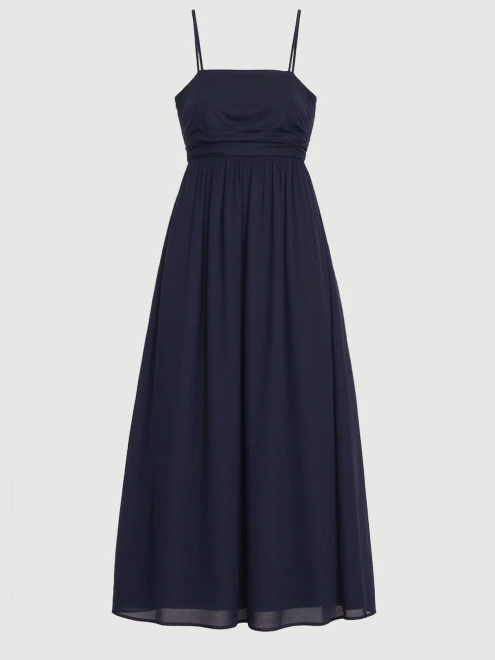 Modern Citizen Navy Blue Spaghetti Strap Midi Dress